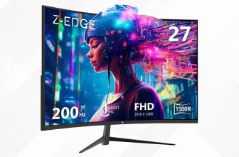Z-Edge 27-inch Curved Gaming Monitor – Redefine Your Gaming Experience
