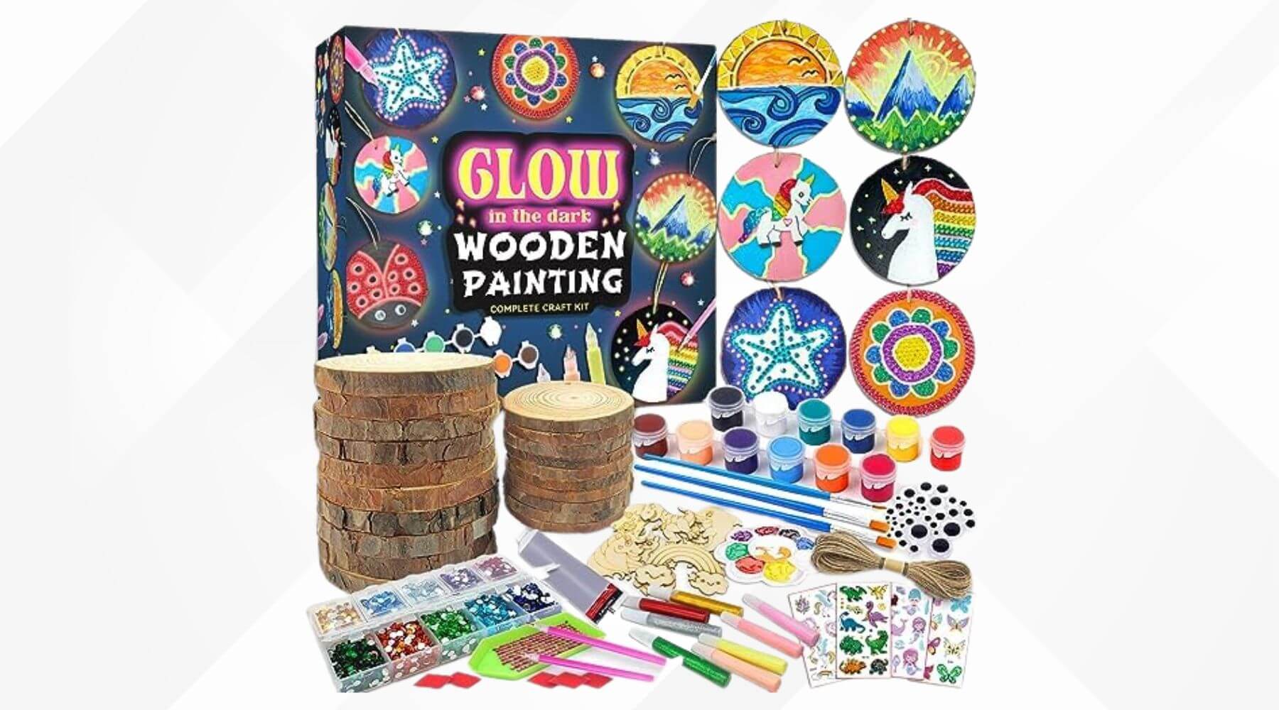 Discover the Magic of the KLMars Kids Wooden Painting Kit